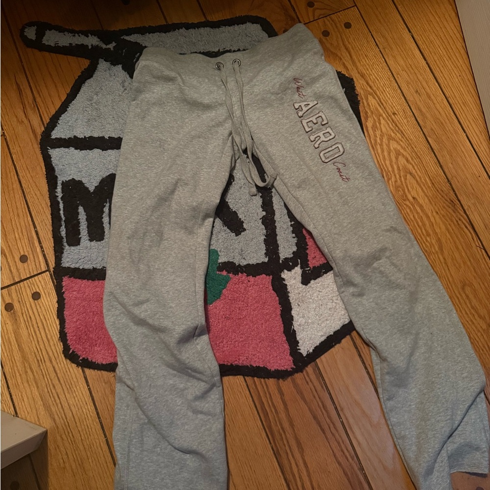Aeropostale Kids Light Gray Joggers